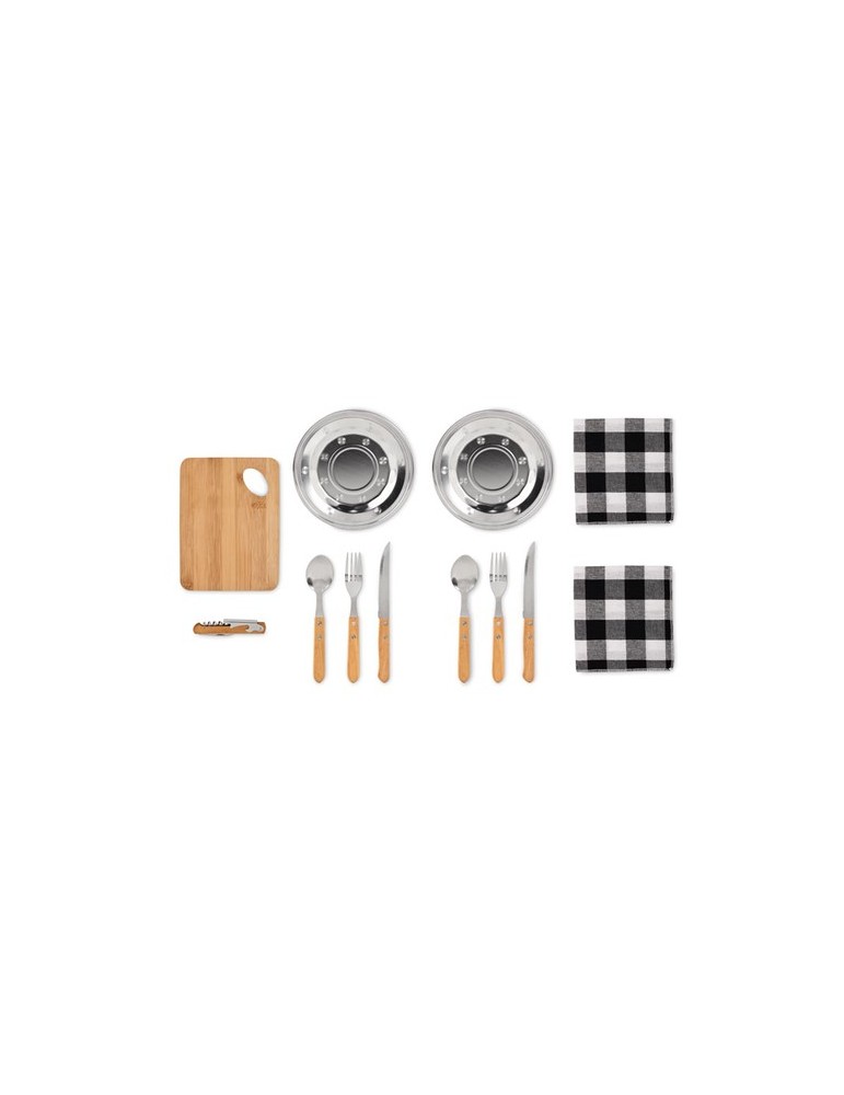 Set de Pique-Nique Personnalisé pour 2 Personnes - Goodies