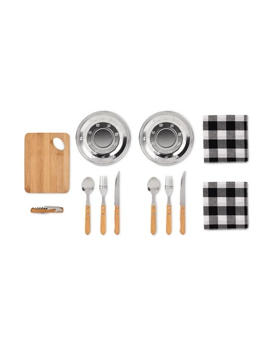 Set de Pique-Nique Personnalisé pour 2 Personnes - Goodies