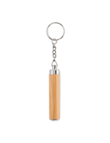 Mini Torche Personnalisée en Bambou PIANTI - Éclairage Pratique Économique 2