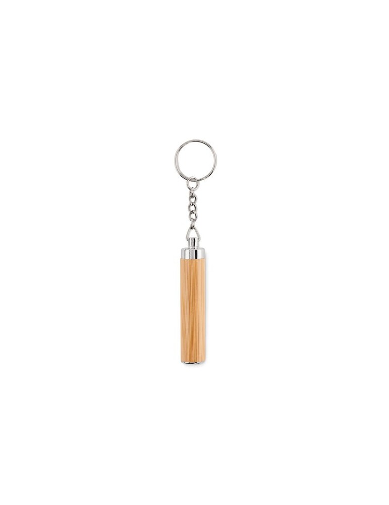 Mini Torche Personnalisée en Bambou PIANTI - Éclairage Pratique Économique