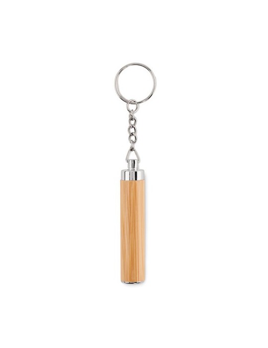 Mini Torche Personnalisée en Bambou PIANTI - Éclairage Pratique Économique