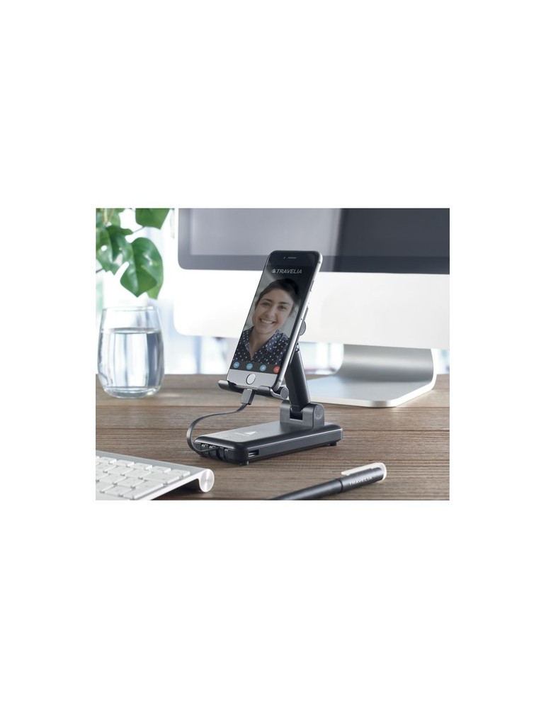 Powerbank Personnalisée 10000 mAh - Support Téléphone Inclus Économique