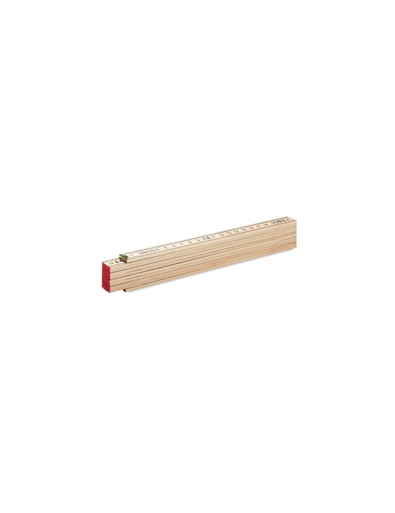Règle de Charpentier Personnalisée en Bois 2m - Outil Précis Économique