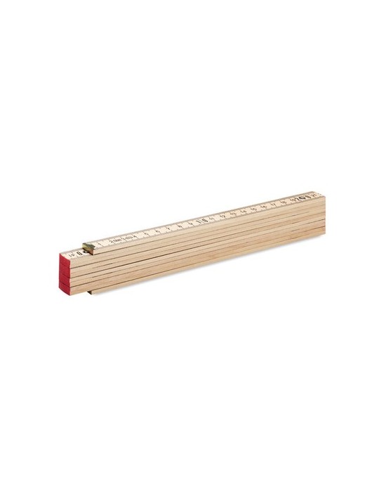 Règle de Charpentier Personnalisée en Bois 2m - Outil Précis Économique