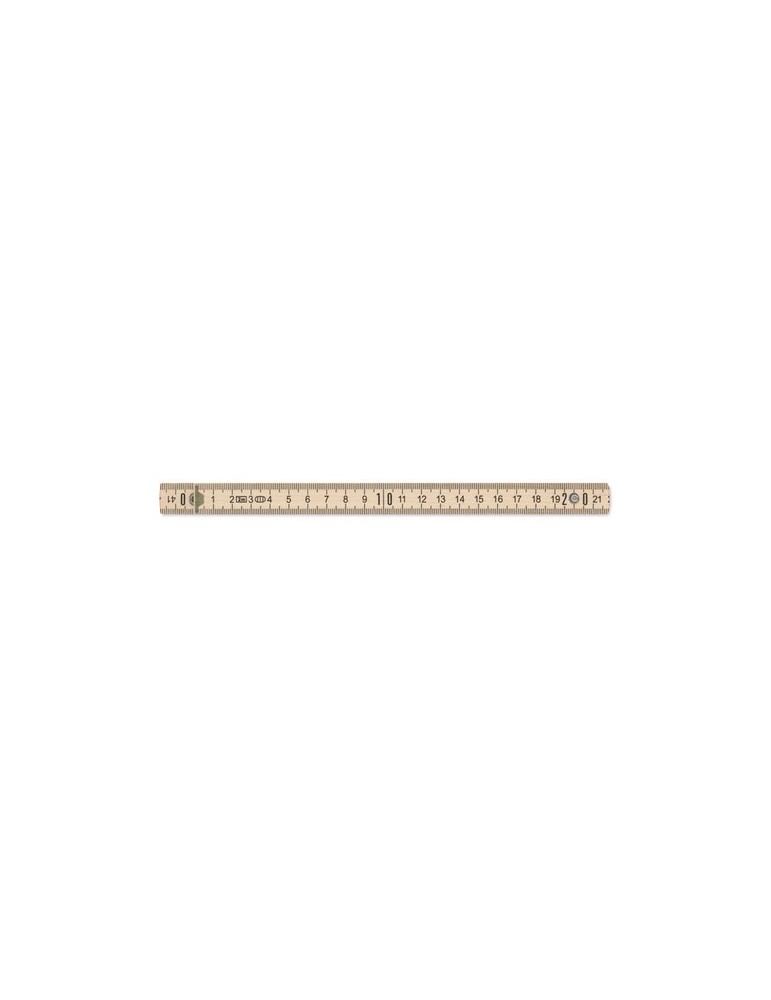 Règle de Charpentier Personnalisée en Bois 2m - Outil Précis Économique