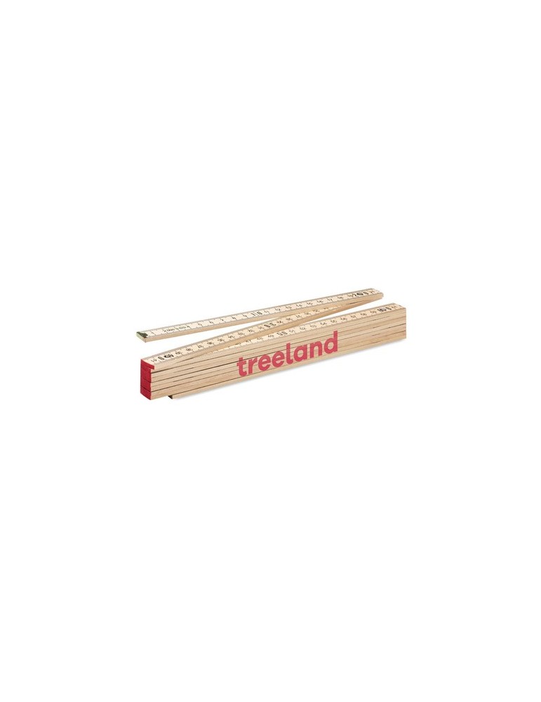 Règle de Charpentier Personnalisée en Bois 2m - Outil Précis Économique