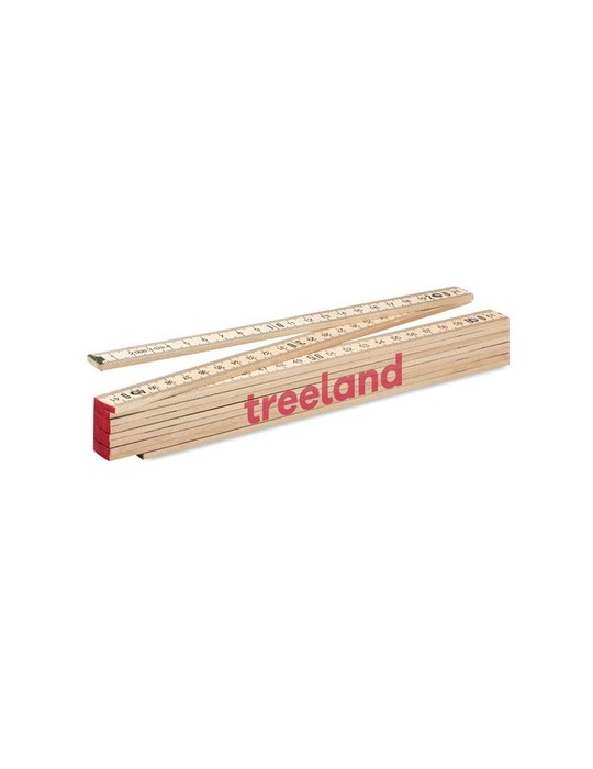 Règle de Charpentier Personnalisée en Bois 2m - Outil Précis Économique