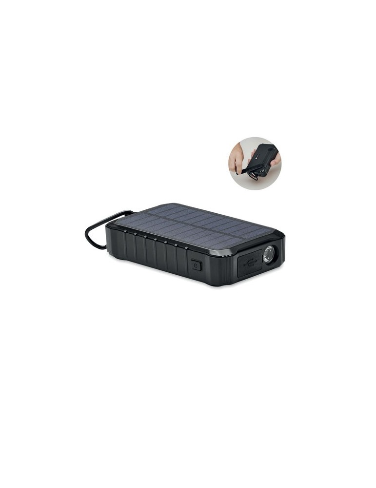 Powerbank Solaire Personnalisée 8000mAh | Chargeur Économique