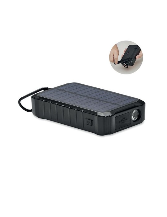 Powerbank Solaire Personnalisée 8000mAh | Chargeur Économique