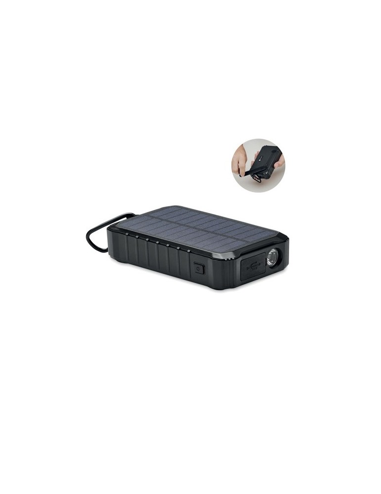 Powerbank Solaire Personnalisée 8000mAh | Chargeur Économique