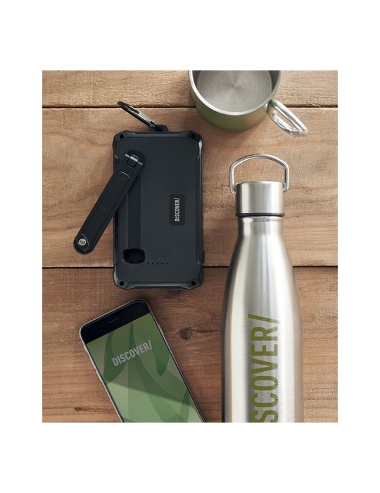 Powerbank Solaire Personnalisée 8000mAh | Chargeur Économique