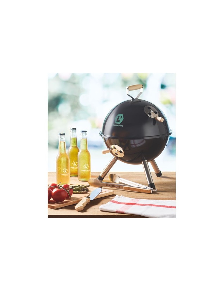 Pince BBQ Personnalisée INIQ - Accessoire Indispensable Économique