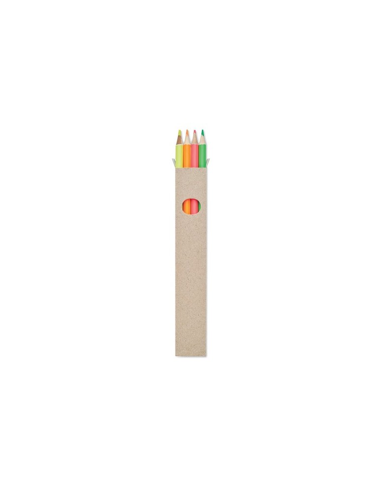 Set de Crayons Surligneurs Personnalisés - Set de 4 Goodies