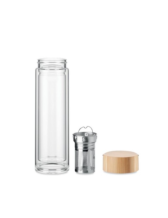 Bouteille en Verre Personnalisée 400ml BATAMI - Économique