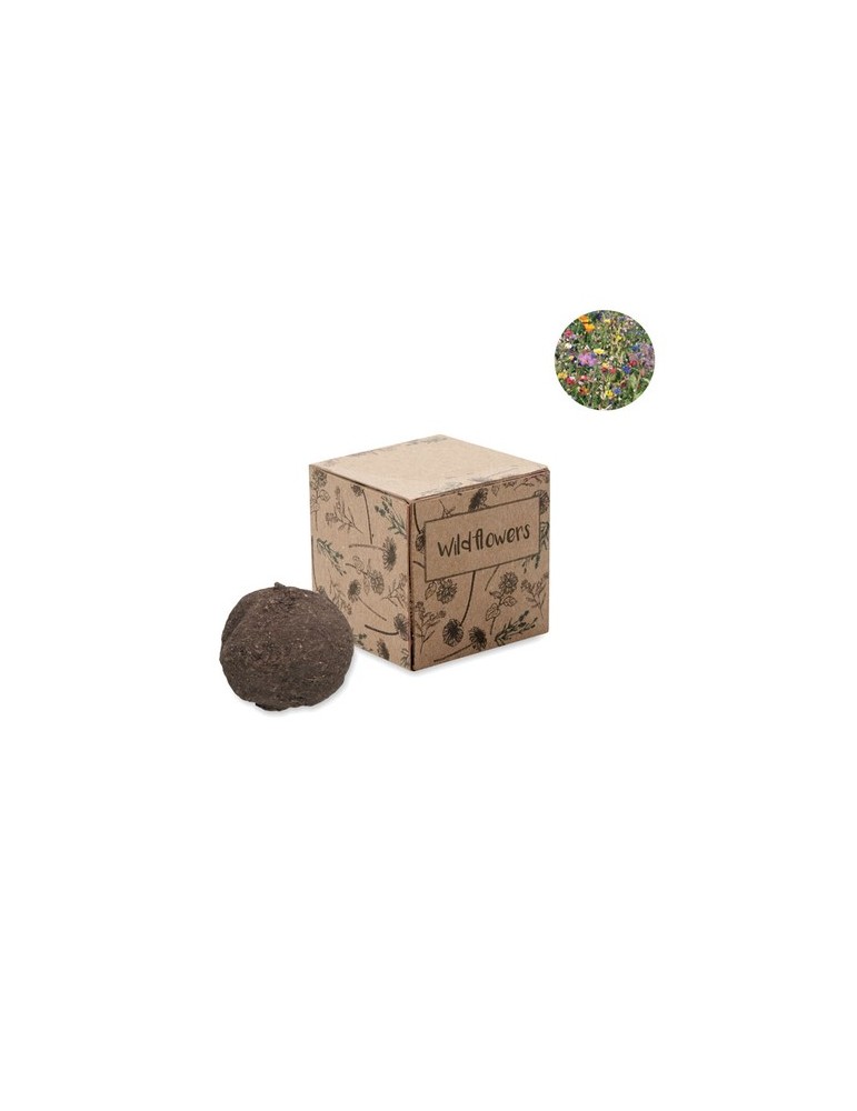 Boule de Graines de Fleurs Sauvages & Pratique - Goodies