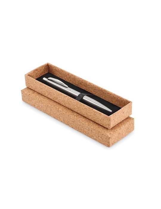 Stylo Personnalisé en Acier Inox Recyclé GRAZ - Écollection Économique