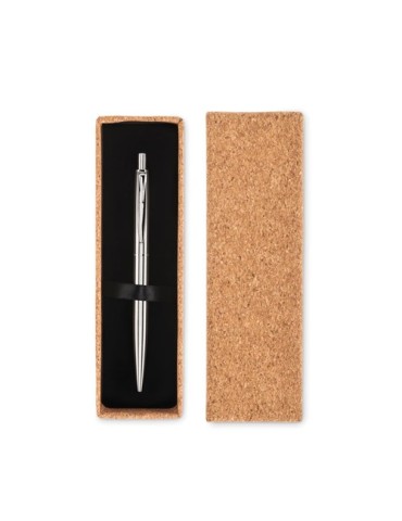 Stylo Personnalisé en Acier Inox Recyclé GRAZ - Écollection Économique 2