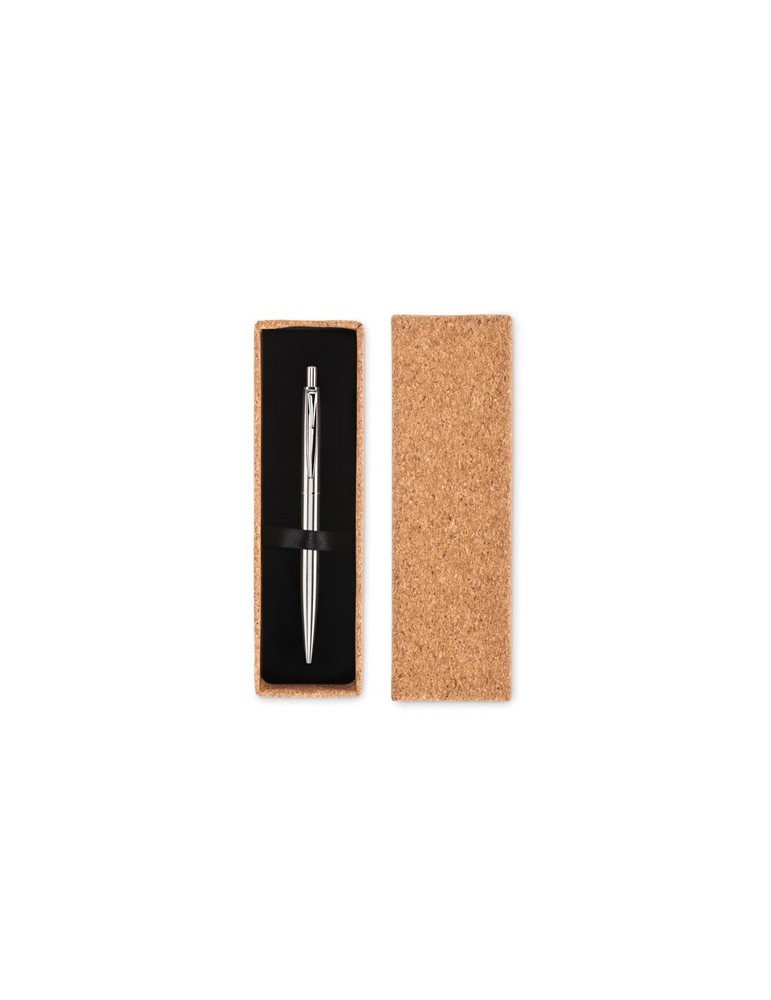 Stylo Personnalisé en Acier Inox Recyclé GRAZ - Écollection Économique