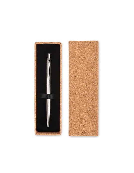 Stylo Personnalisé en Acier Inox Recyclé GRAZ - Écollection Économique