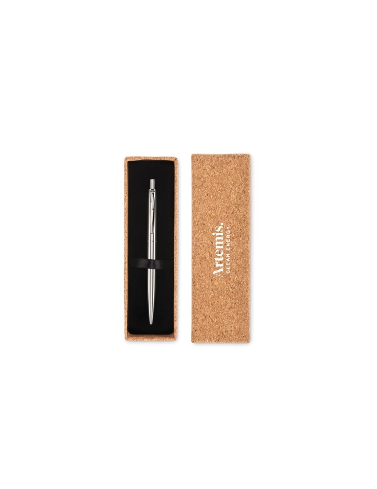 Stylo Personnalisé en Acier Inox Recyclé GRAZ - Écollection Économique