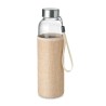 Bouteille  de 500 ml avec housse en jute - UTAH TOUCH Matières : verre Couleurs : beige