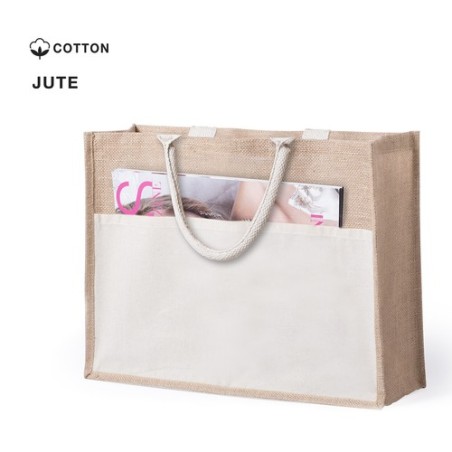 Sac de Plage Pratique Personnalisé Élégant pas cher Cekon Matières : coton Couleurs : naturel marquage laser ultra précis