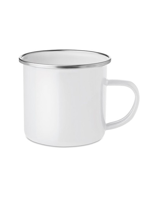 Mug Émaillé pour Sublimation Cadeau Personnalisé