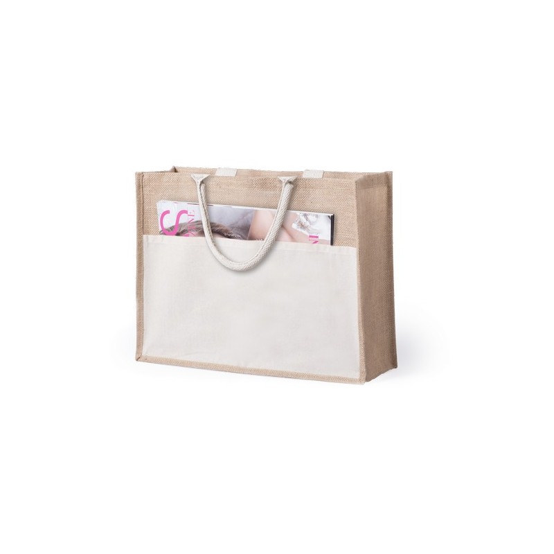 Sac de Plage Pratique Personnalisé Élégant pas cher Cekon Matières : coton Couleurs : naturel livraison express 24h 48h
