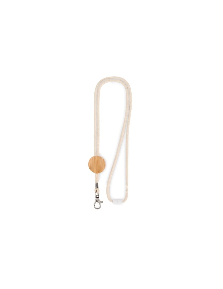 Lanyard en Coton Personnalisé - KARA Accessoire Publicitaire