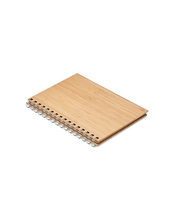 Carnet A5 en Bambou Cadeau d'Entreprise Personnalisé - BRAM unique