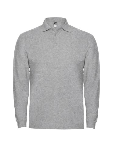 Polo de 220 g/m² Estrella à manches longues pour homme