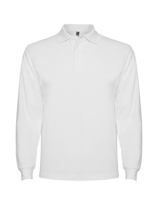 Polo de 220 g/m² Estrella à manches longues pour homme