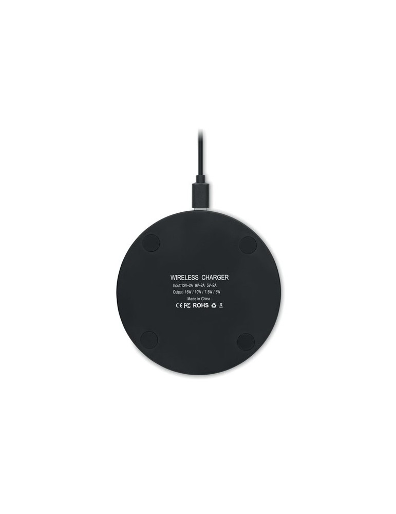 Chargeur Sans Fil Personnalisable - 10W en Verre