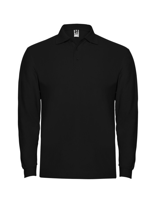 Polo de 220 g/m² Estrella à manches longues pour homme