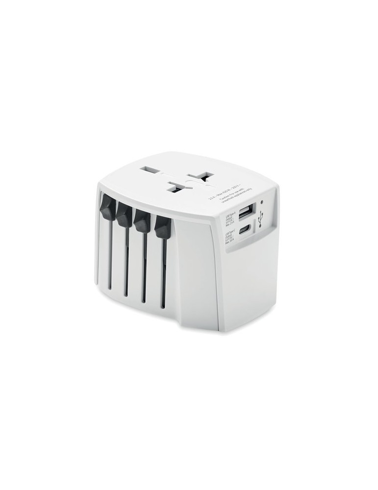 Adaptateur Universel Pratique Personnalisé - A/C USB Skross MUV pas cher