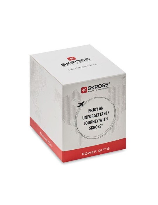 Adaptateur Universel Pratique Personnalisé - A/C USB Skross MUV pas cher