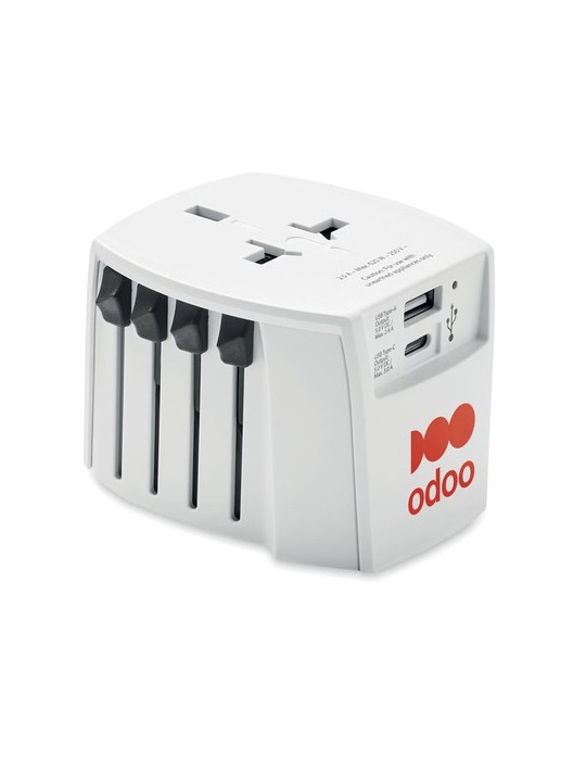 Adaptateur Universel Pratique Personnalisé - A/C USB Skross MUV pas cher