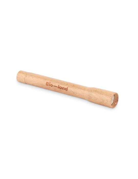 Torche en Bois Téléscopique Personnalisée - COB pas cher