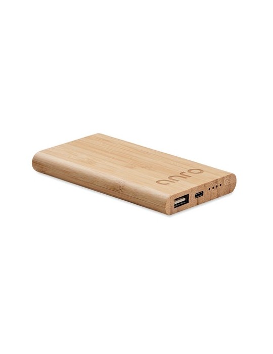 Powerbank Personnalisé - Bambou 4000 mAh