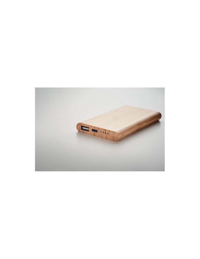 Powerbank Personnalisé - Bambou 4000 mAh