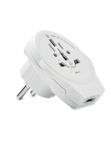 Adaptateur Personnalisé pas cher - Skross : Chargez partout en Europe