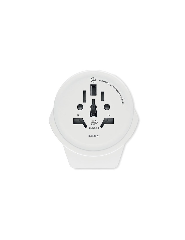 Adaptateur Personnalisé pas cher - Skross : Chargez partout en Europe