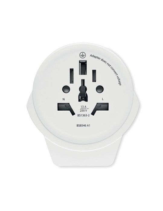 Adaptateur Personnalisé pas cher - Skross : Chargez partout en Europe