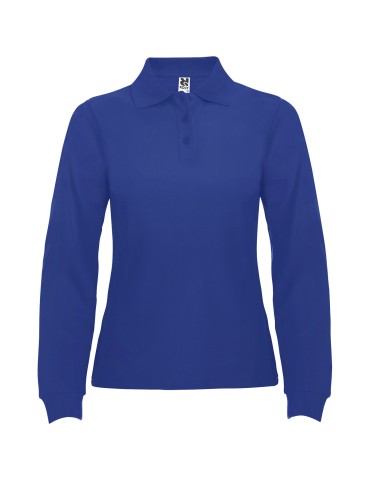 Polo de 220 g/m² Estrella à manches longues pour femme
