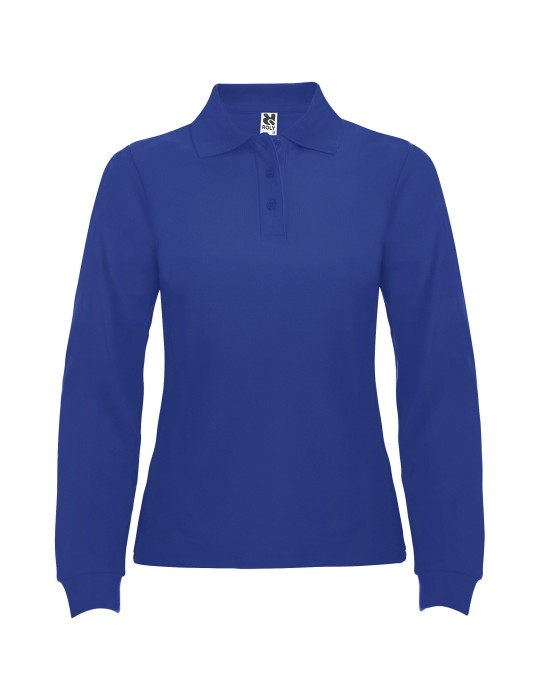Polo de 220 g/m² Estrella à manches longues pour femme