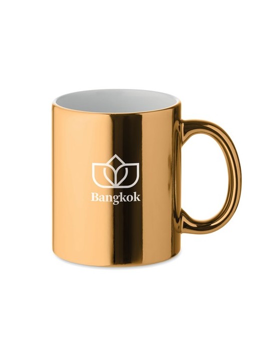 Tasse en céramique métalisée Cadeaux d'entreprise HOLLY