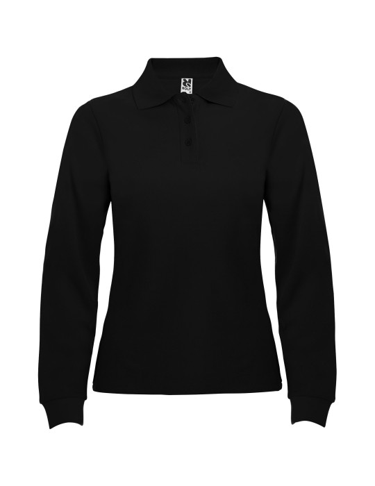 Polo de 220 g/m² Estrella à manches longues pour femme