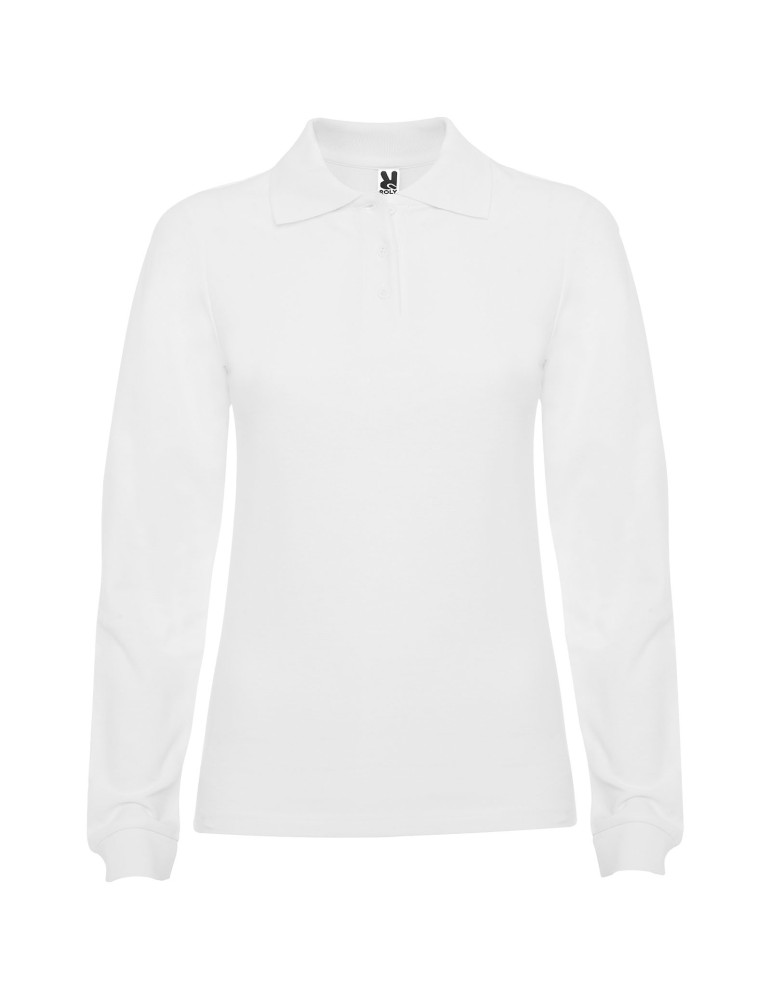 Polo de 220 g/m² Estrella à manches longues pour femme