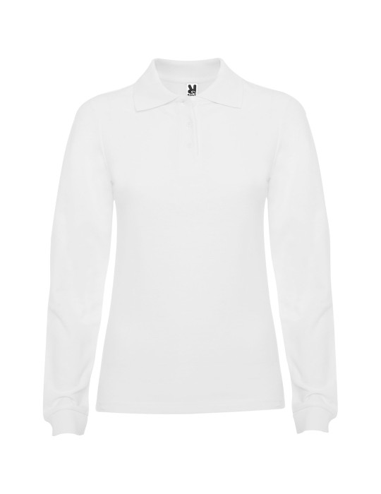 Polo de 220 g/m² Estrella à manches longues pour femme