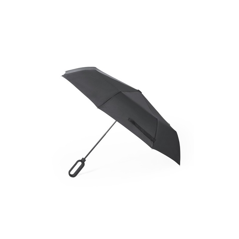 Parapluie Publicitaire Pratique Brosmon Matières : pongée Couleurs : blanc goodies publicitaire événementiel
